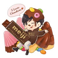 りぶ×明治チョコレートコラボビジュアル