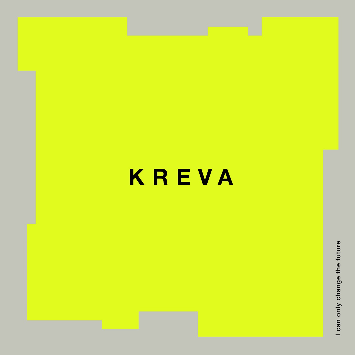KREVA「変えられるのは未来だけ」配信ジャケット