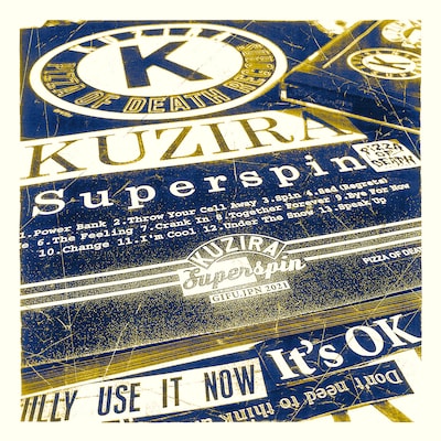 KUZIRA「Superspin」ジャケット