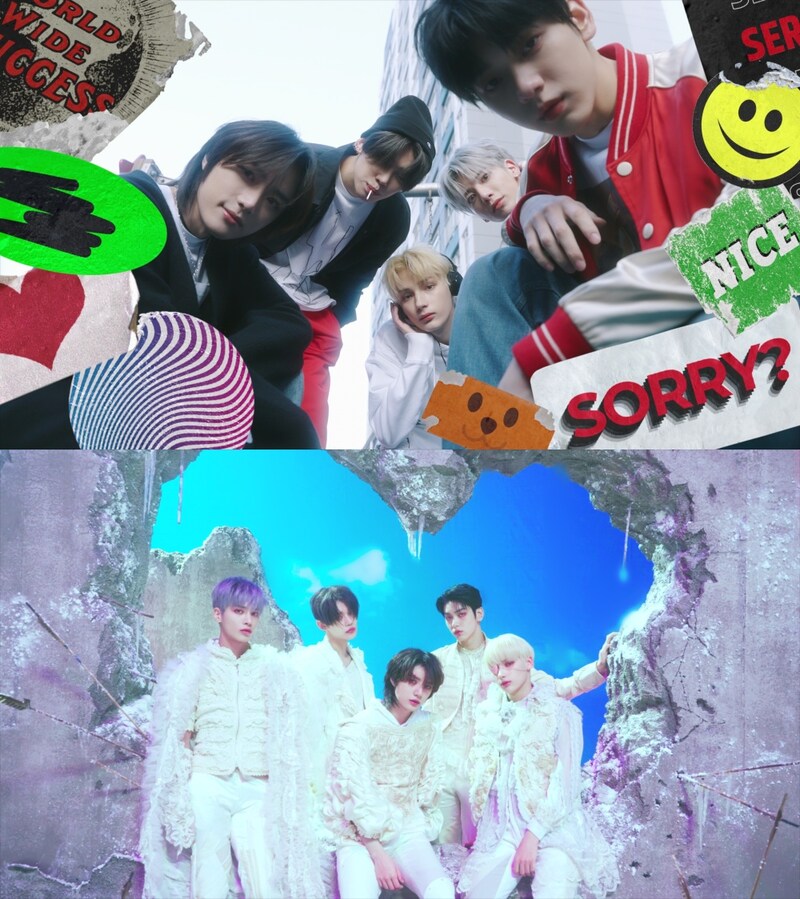 TOMORROW X TOGETHER「The Chaos Chapter: FREEZE」アルバムプレビューより。(c)BIGHIT MUSIC