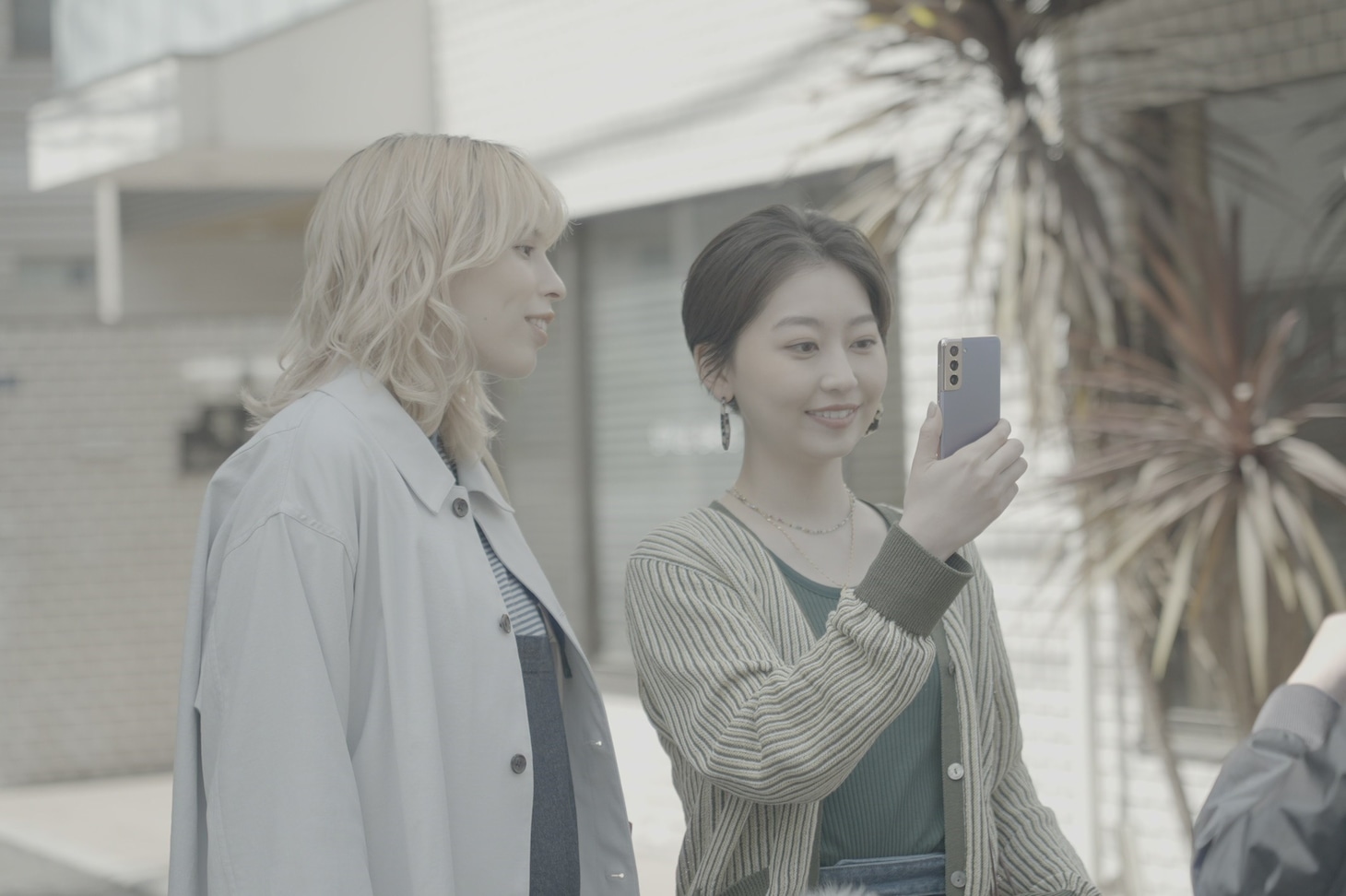 「Galaxy S21 5G」新WebCMより。