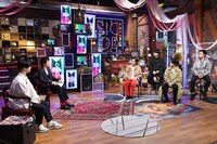 「MUSIC BLOOD」トークの様子。(c)日本テレビ