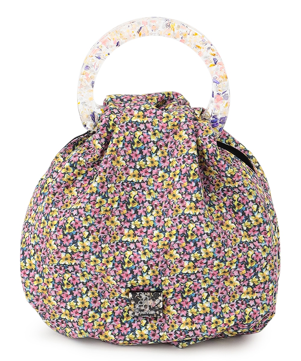 LIBERTY × ANEVER FLOWER HANDLE BAG