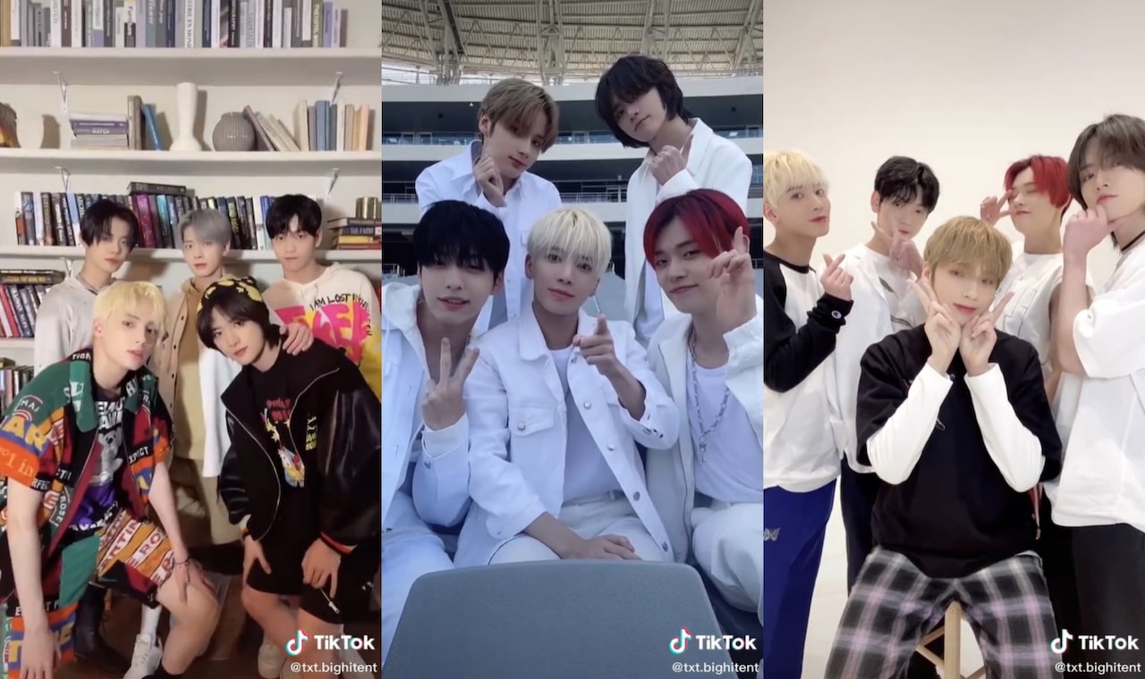 TOMORROW X TOGETHER「The Chaos Chapter: FREEZE」トラックハイライトより。(c)BIGHIT MUSIC