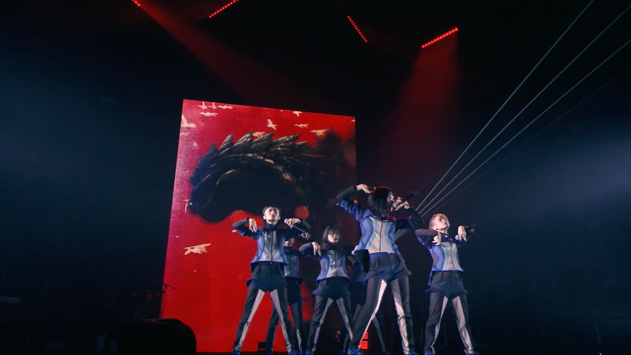 BiSH「in case...」ライブ映像より。