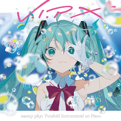 まらしぃ「V.I.P X marasy plays Vocaloid Instrumental on Piano」ジャケット (c)Crypton Future Media, INC. www.piapro.net