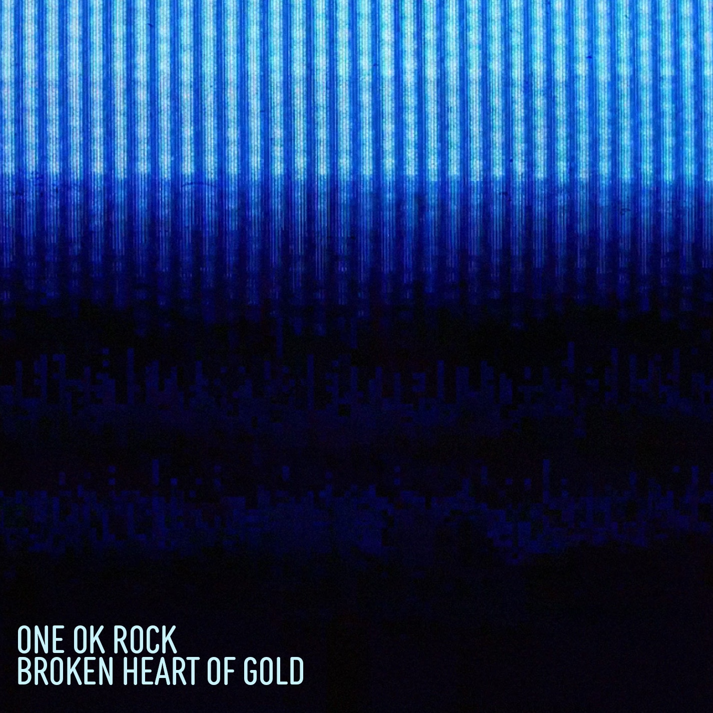 ONE OK ROCK「Broken Heart of Gold」配信ジャケット日本バージョン