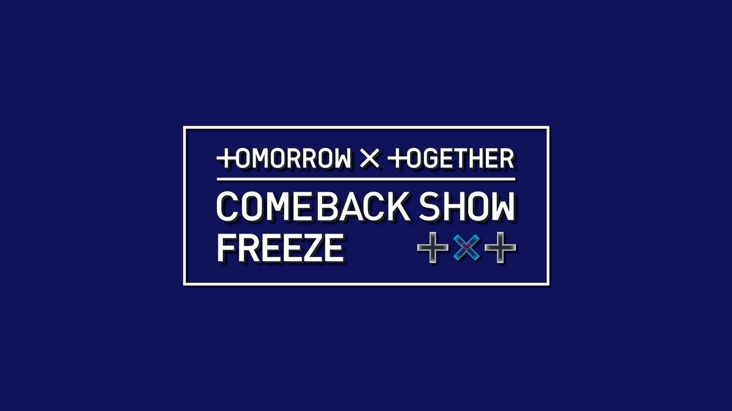 「TOMORROW X TOGETHER COMEBACK SHOW FREEZE」ビジュアル(c)CJ ENM Co., Ltd, All Rights Reserved.