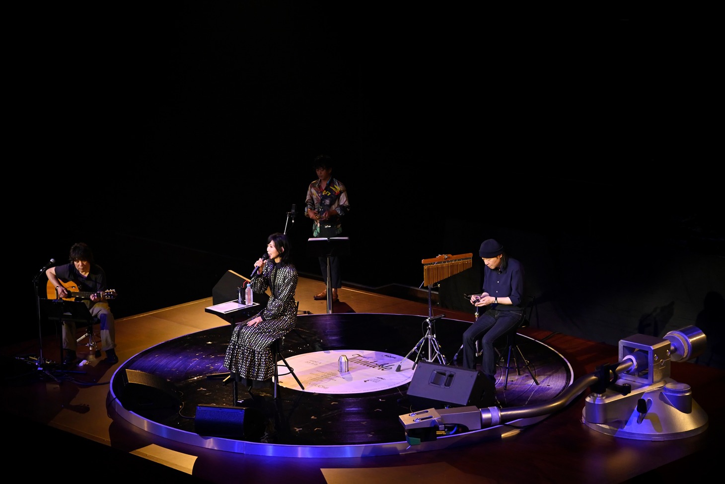 「LIVE Turntable Plus」の様子。