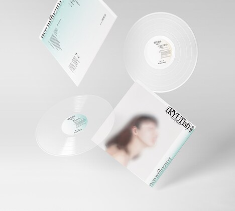 RYUTist「水硝子」アナログ盤ジャケットのイメージ。