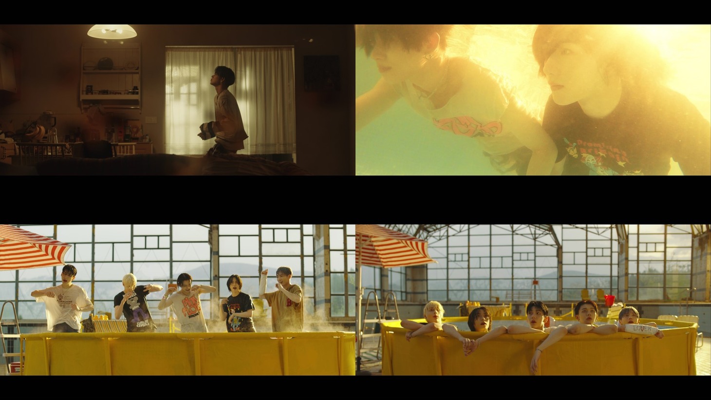 「0X1=LOVESONG (I Know I Love You) feat. Seori」ミュージックビデオのティザー映像より。(c)BIGHIT MUSIC