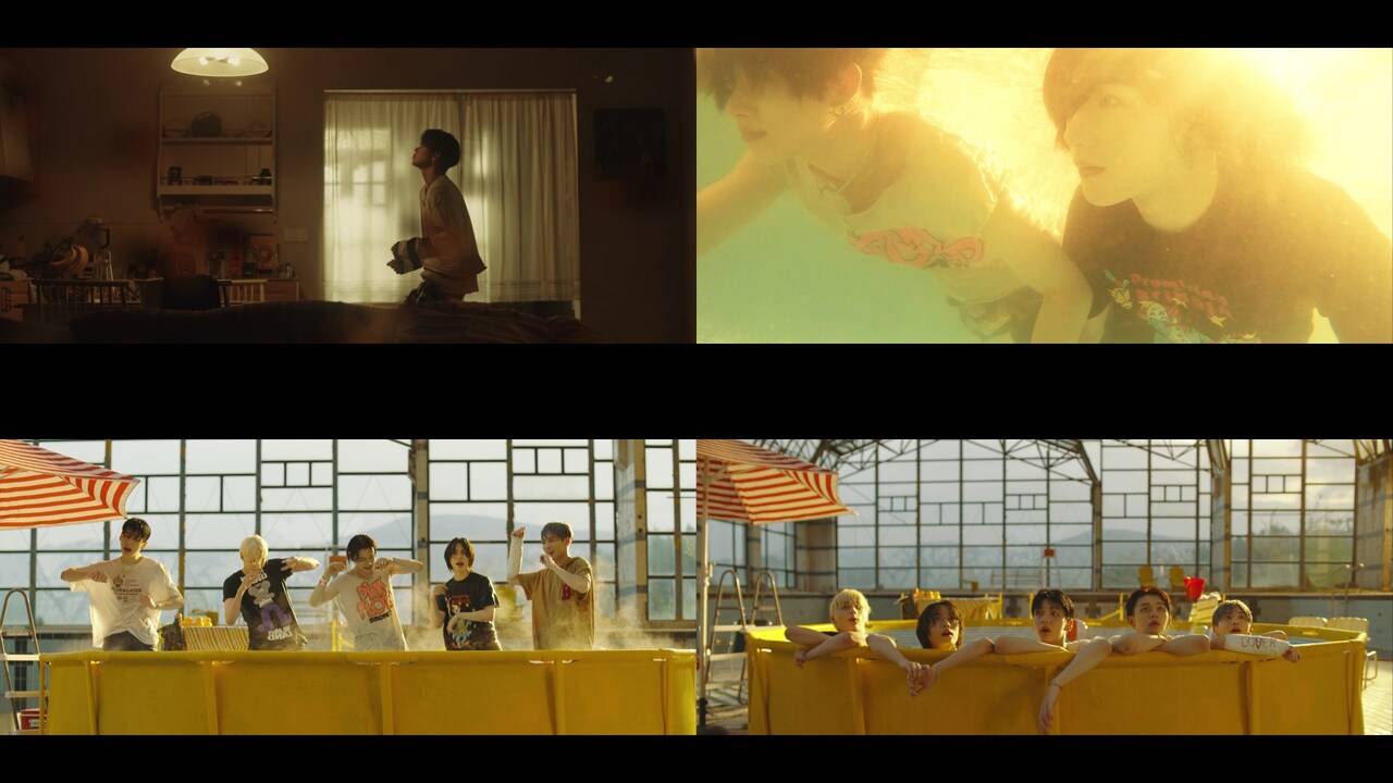 「0X1=LOVESONG (I Know I Love You) feat. Seori」ミュージックビデオのティザー映像より。(c)BIGHIT MUSIC