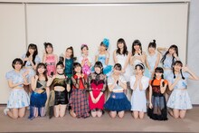 「Hello! Project 研修生発表会2021 ～春の公開実力診断テスト～」に出演したハロプロ研修生たち。