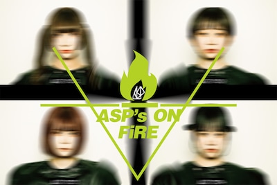 ASP「ASP's on FiRE TOUR」告知ビジュアル