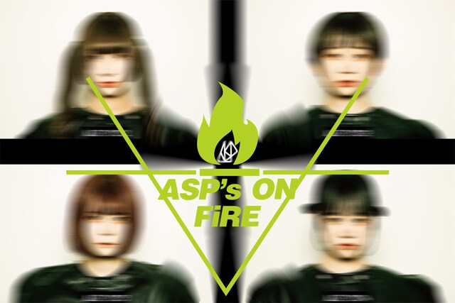ASP「ASP's on FiRE TOUR」告知ビジュアル