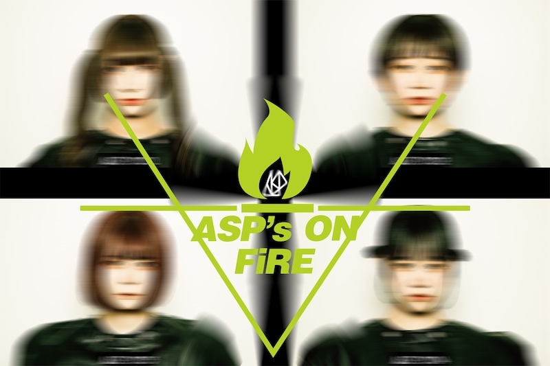 ASP「ASP's on FiRE TOUR」告知ビジュアル