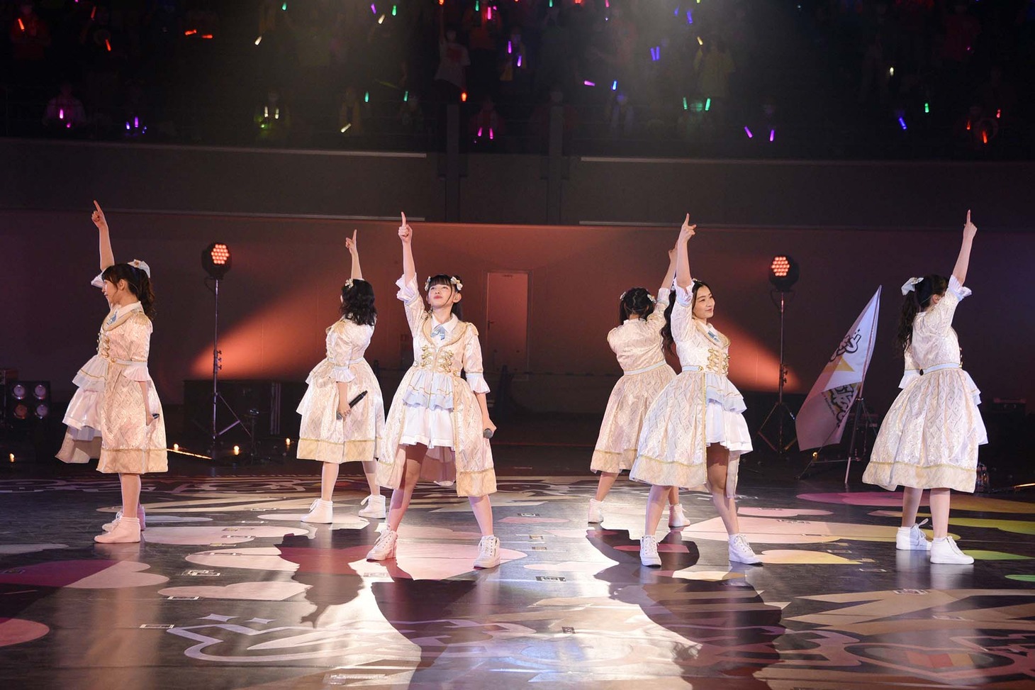 超ときめき▽宣伝部「ときめき▽夏の晴れ舞台 2020-2021 ～はじまりのときめきパレード～」の様子。