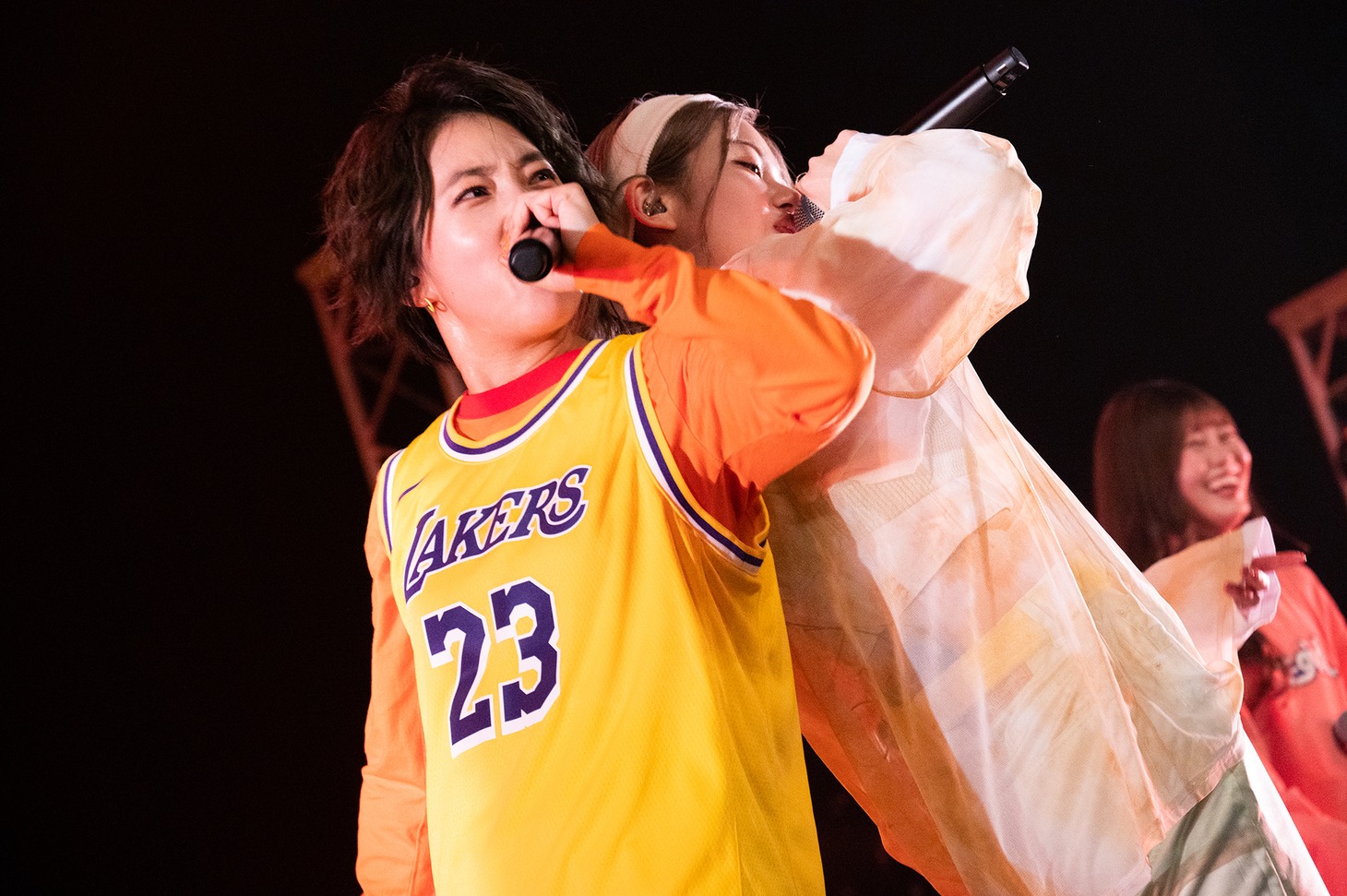 左からrisano、hime。