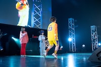 「LAST DANCE」でムーンウォークを披露するrisano。