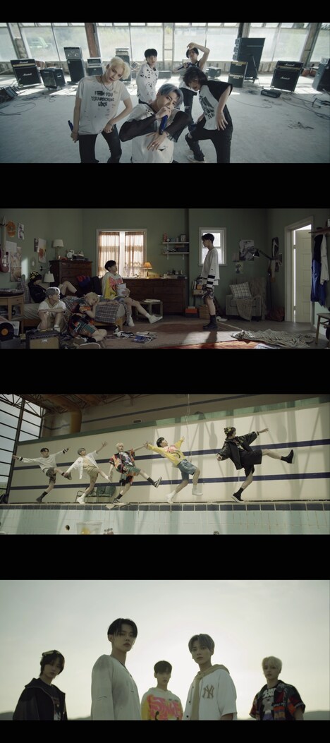 TOMORROW X TOGETHER「0X1=LOVESONG (I Know I Love You) feat. Seori」ミュージックビデオより。(c)BIGHIT MUSIC