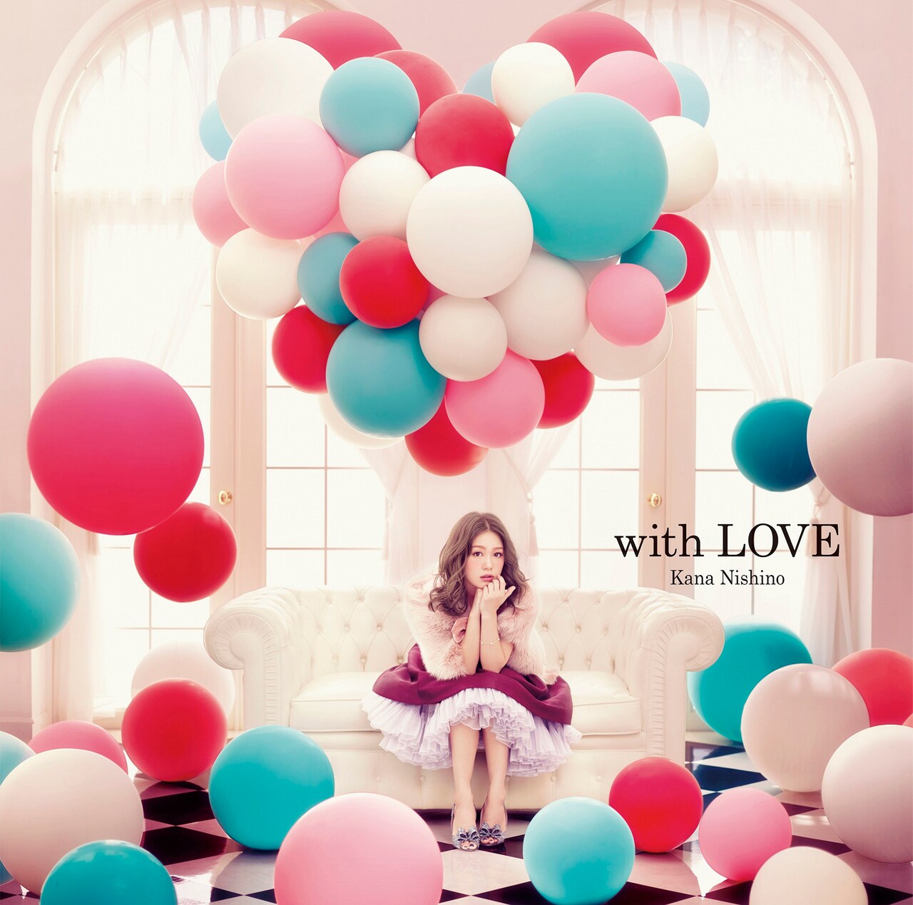 西野カナ「with LOVE」ジャケット - 西野カナ、全曲サブスク解禁