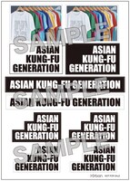 ASIAN KUNG-FU GENERATION「映像作品集16巻 Tour 2020 酔杯2～The Song of Apple～」購入者特典ステッカー