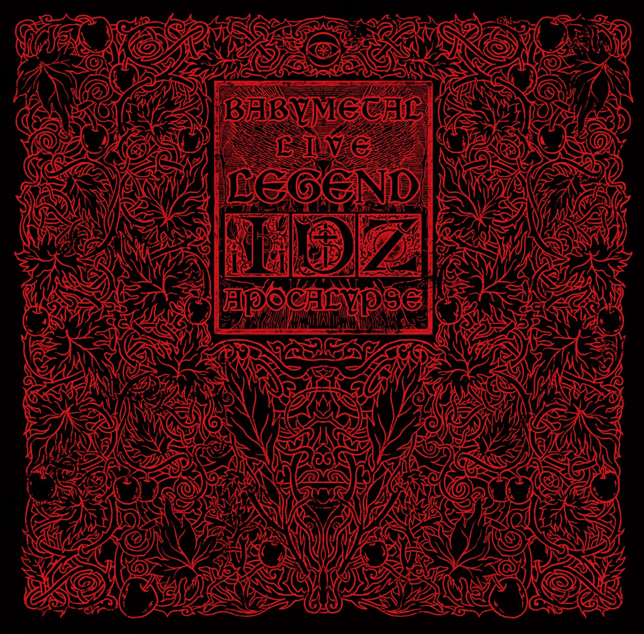 BABYMETAL「LIVE～LEGEND I、D、Z APOCALYPSE～」ジャケット