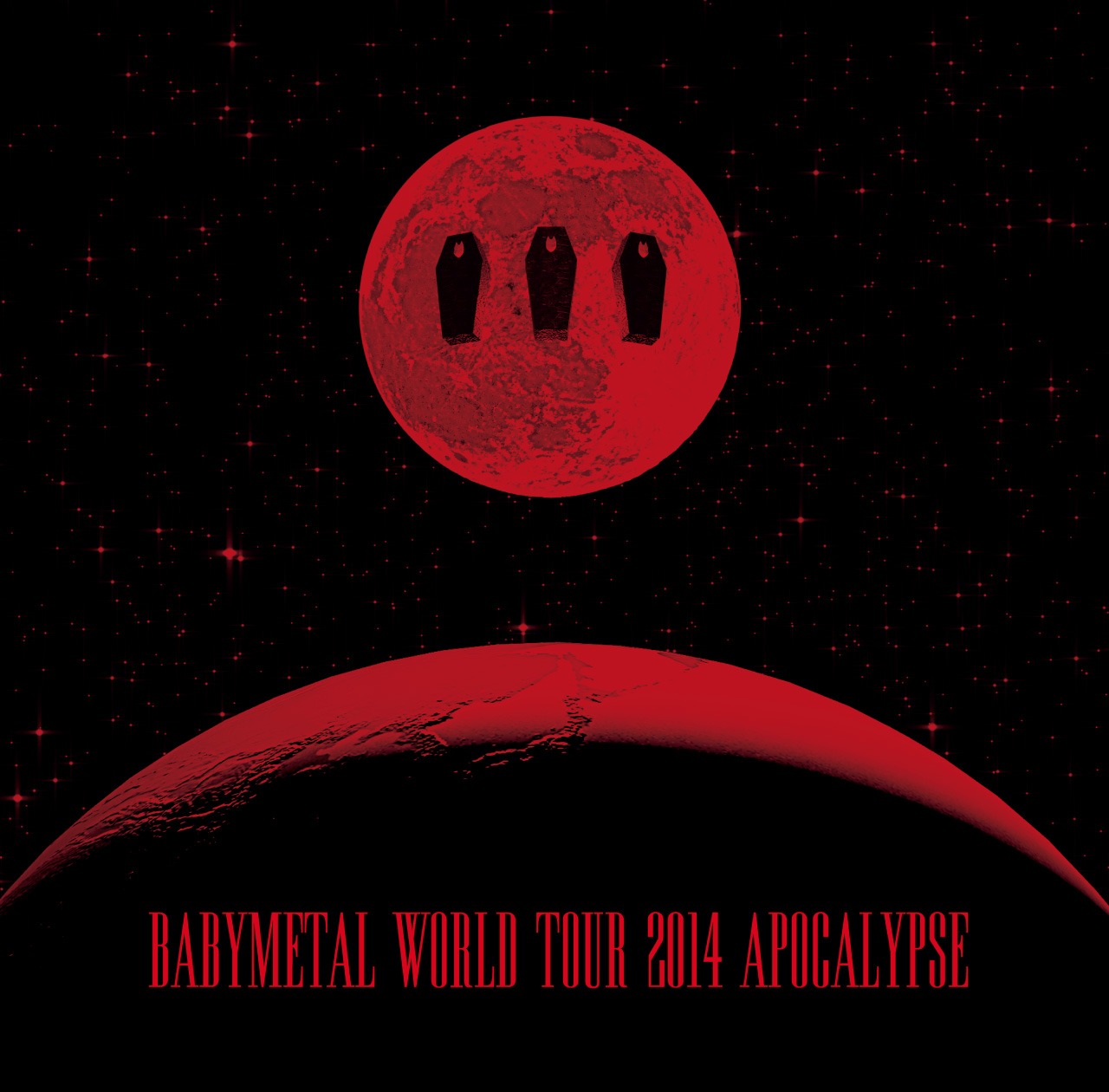 BABYMETAL「BABYMETAL WORLD TOUR 2014 APOCALYPSE」ジャケット
