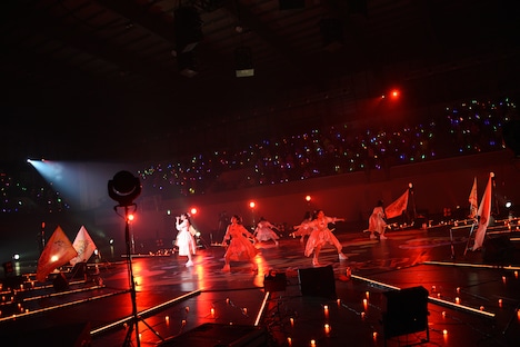 「ときめき▽夏の晴れ舞台 2020-2021 ～はじまりのときめきパレード～」の様子。