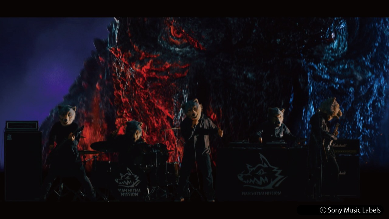 MAN WITH A MISSION 「INTO THE DEEP」ミュージックビデオより。