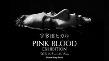 「宇多田ヒカル『PINK BLOOD』EXHIBITION」ビジュアル