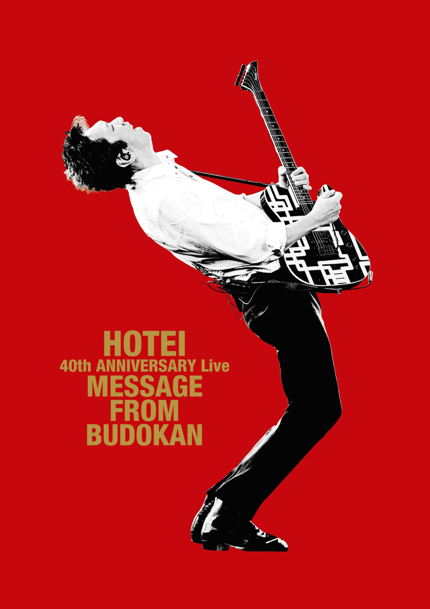 布袋寅泰「40th ANNIVERSARY Live "Message From Budokan"」通常盤ジャケット