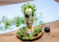 「木が6つで環境に良い森森パフェ」1430円