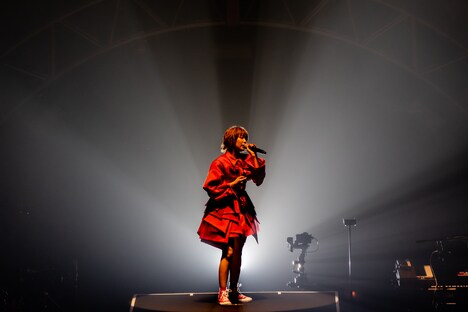 「斉藤朱夏レコ発ワンマンライブ『セカイノハテ』」の様子。