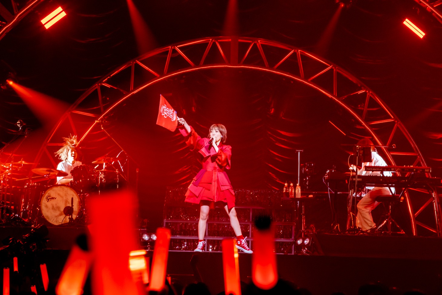 「斉藤朱夏レコ発ワンマンライブ『セカイノハテ』」の様子。