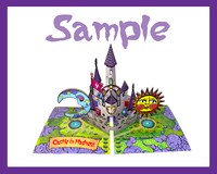 4s4ki「Castle in Madness」“初回限定狂気ノ飛出絵本仕様”ジャケットイメージ