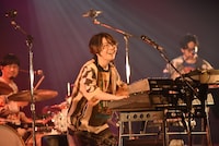 中村佳穂「うたのげんざいち 2021」の様子。（撮影：森健二）