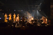 中村佳穂「うたのげんざいち 2021」の様子。（撮影：森健二）