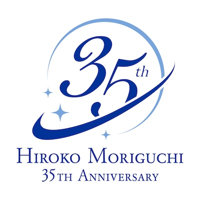 森口博子35周年記念ロゴ