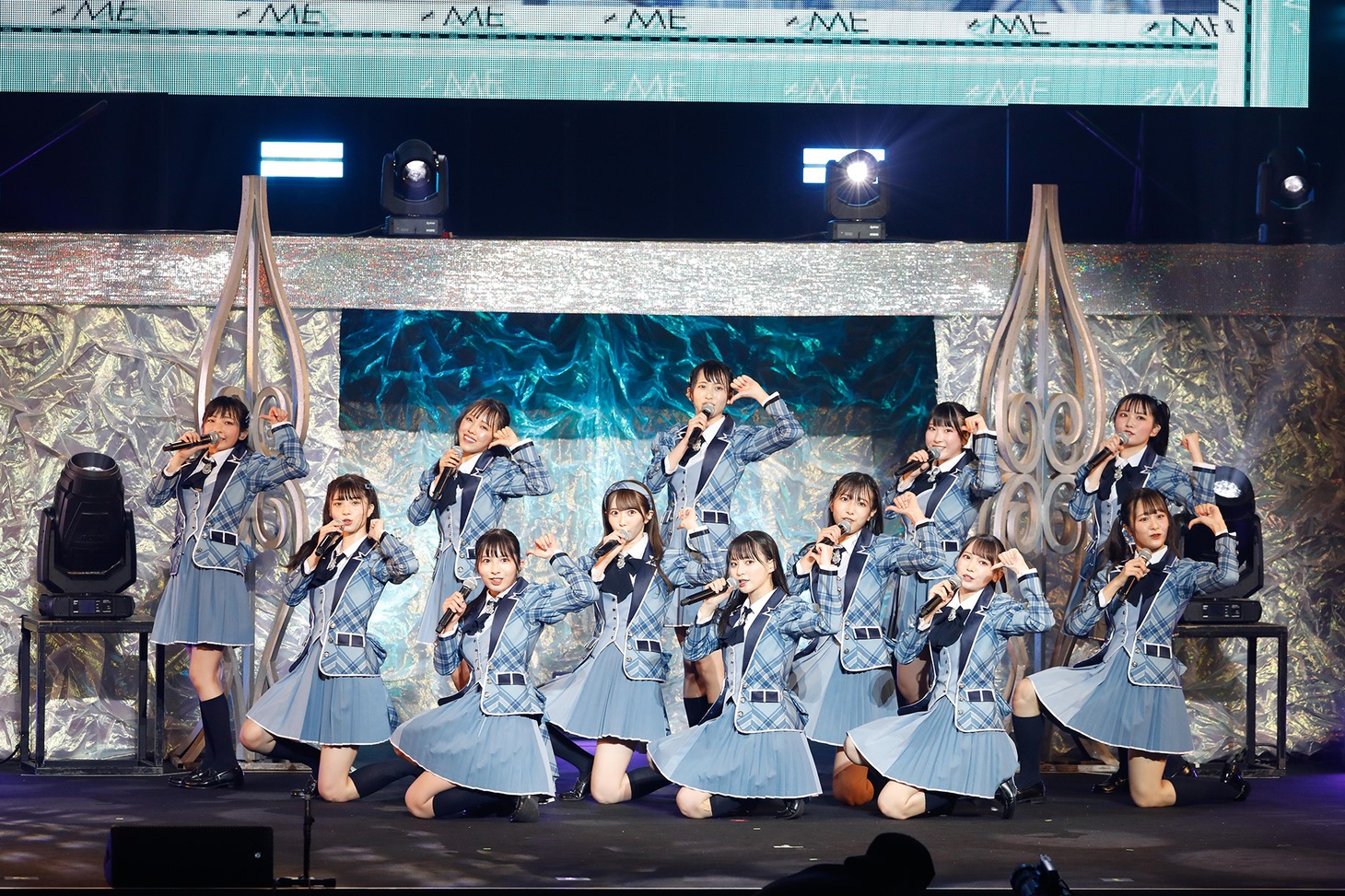 「≠ME 1stコンサート ～初めまして、≠MEです。～」の様子。(c)YOANI/KING RECORDS