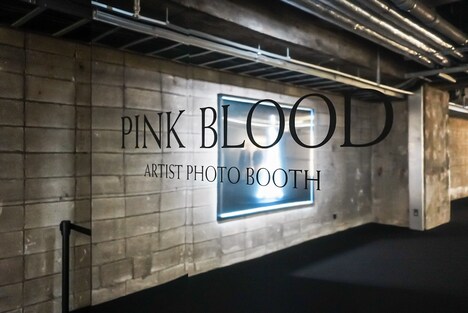 「宇多田ヒカル『PINK BLOOD』EXHIBITION」フォトブース