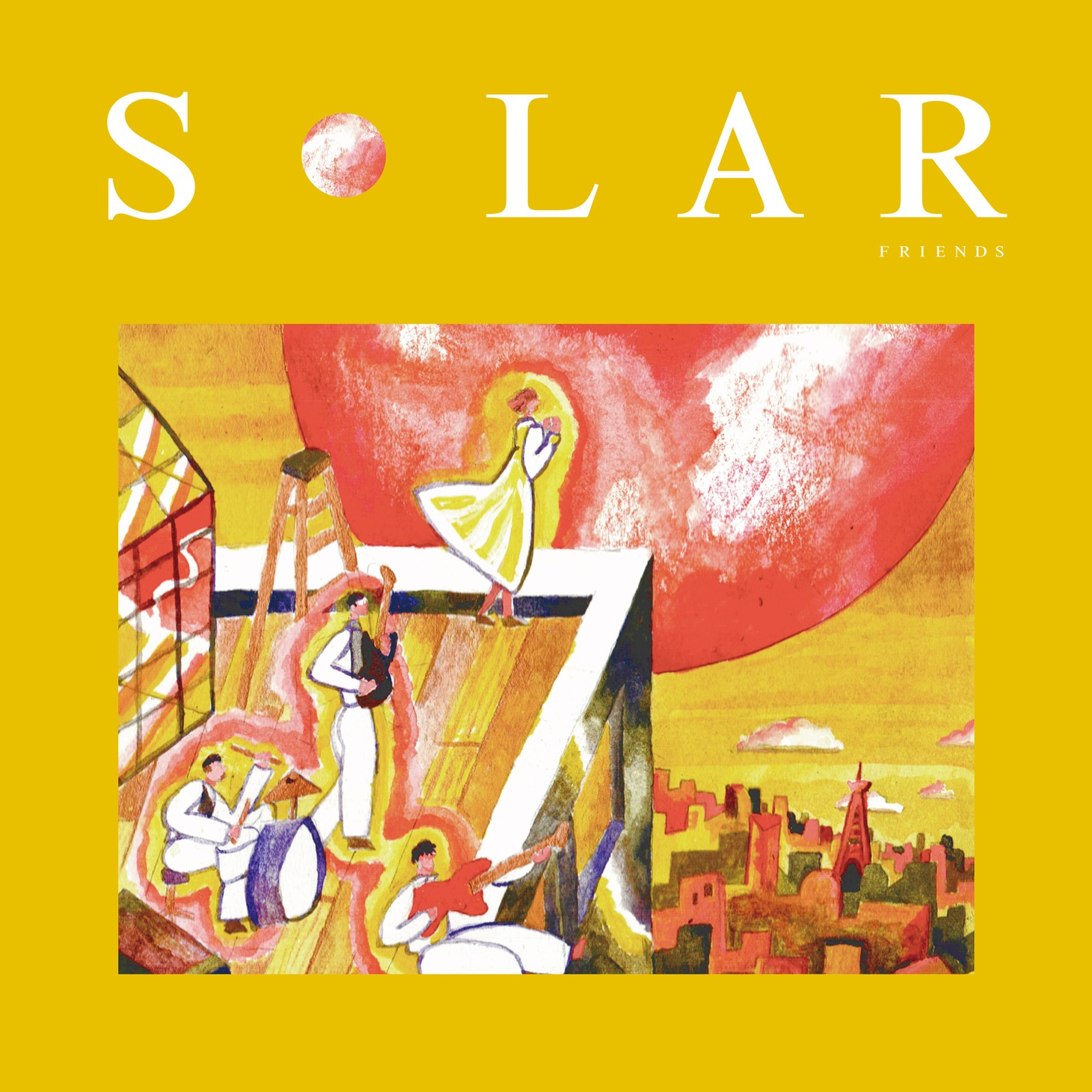 フレンズ「SOLAR」初回限定盤ジャケット