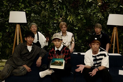 「UVERworld 21st Anniversary Live Streaming」の様子。