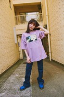 「Ado × 9090 SILENCE or DEATH Tee」着用イメージ