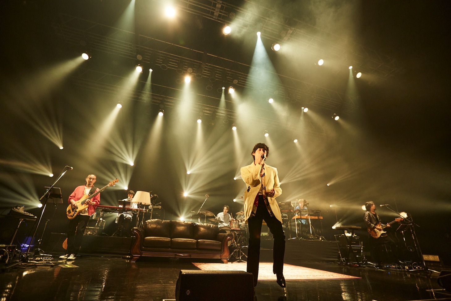 向井太一「COLORLESS TOUR 2021」Zepp DiverCity（TOKYO）公演の様子。（Photo by Yosuke Torii）