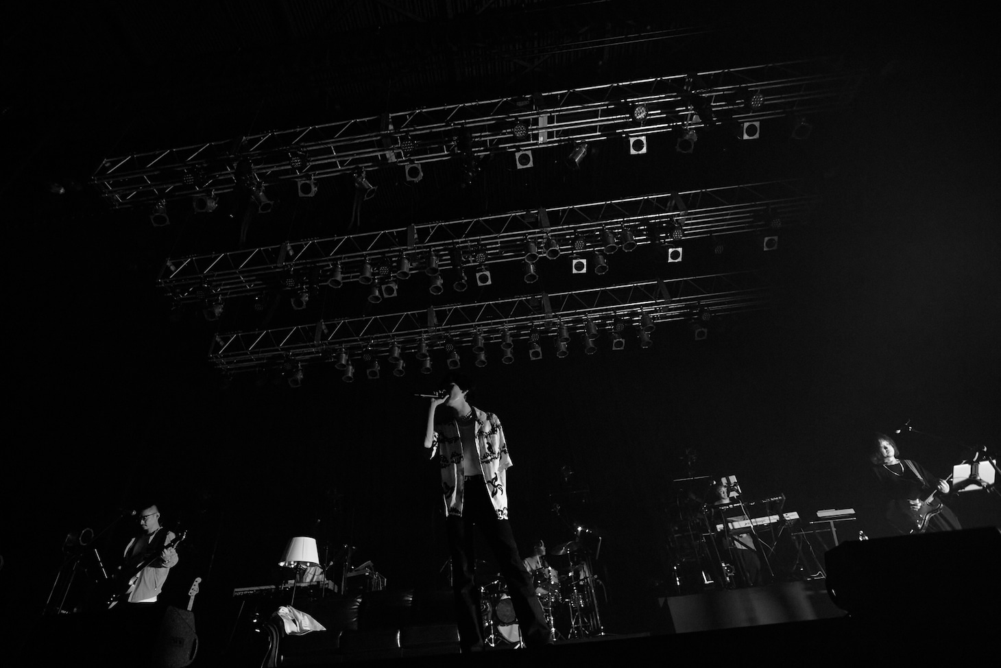 向井太一「COLORLESS TOUR 2021」Zepp DiverCity（TOKYO）公演の様子。（Photo by Yosuke Torii）