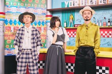 左から東京事変より伊澤一葉、椎名林檎、浮雲。