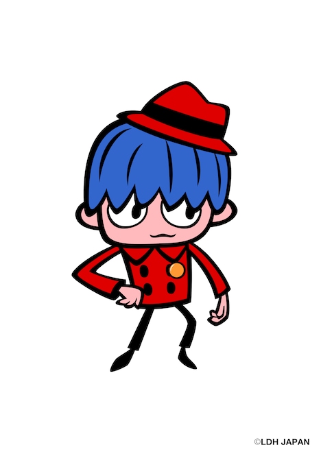 「KICK&SLIDE」のキャラクター、キック。