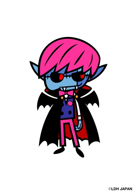 「KICK&SLIDE」のキャラクター、バンパ。