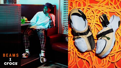 Crocs×BEAMSコラボレーション第4弾キービジュアル